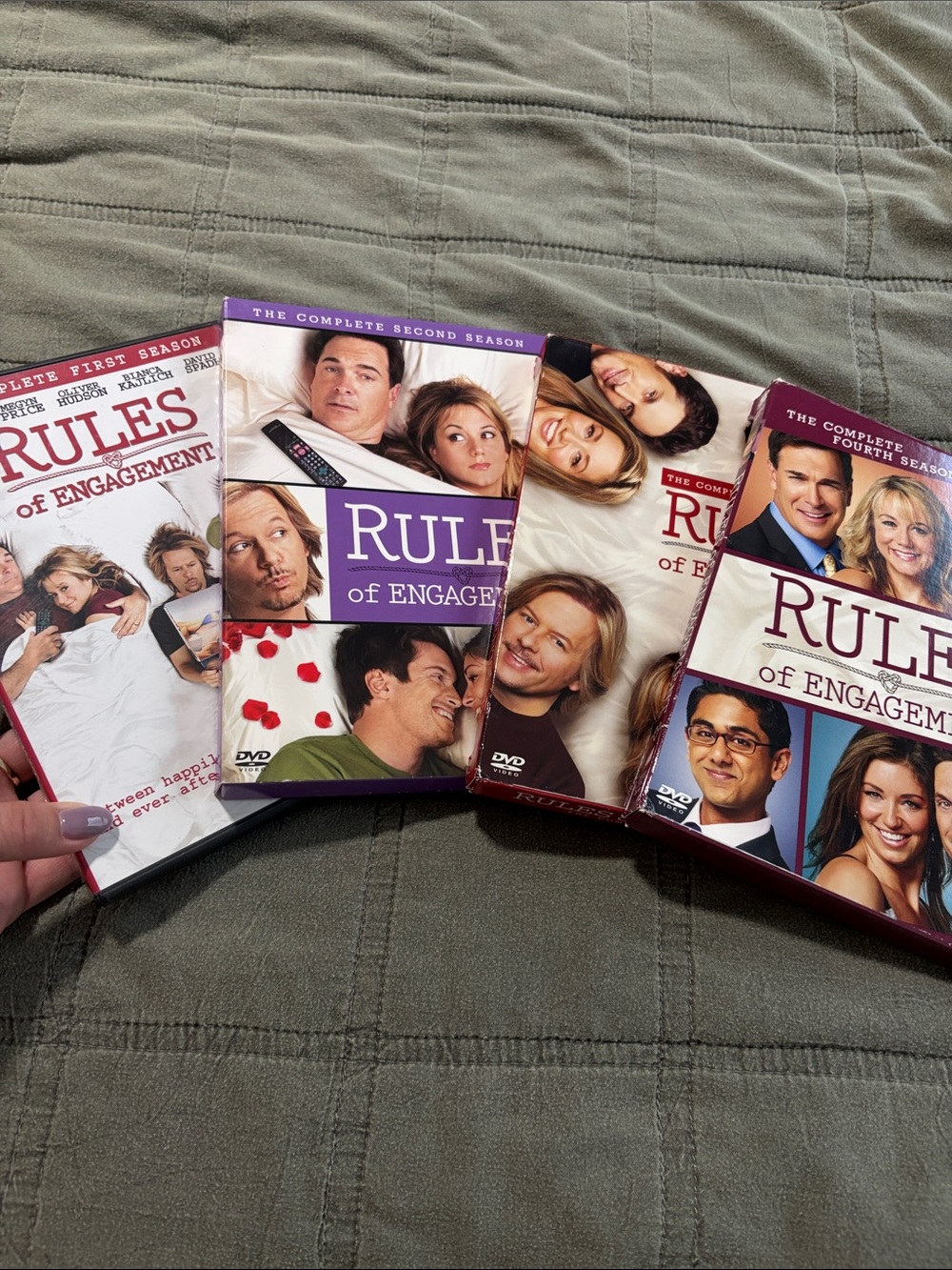 Rules of Engagement DVD Complete Season Set - Various Colors